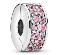 Pandora Charms Charm Clip Pavé Rose 791817PCZ