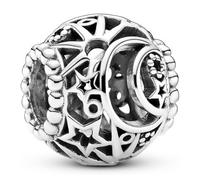 Pandora Charm Ajouré Soleil, Étoiles & Lune one size