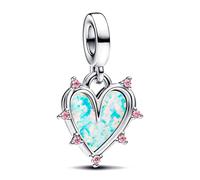 Pandora Charms Charm pendentif double amitié opalescent 793434C01