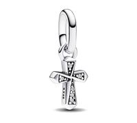 Pandora Charms Charm pendentif mini croix brillante Pandora ME 793044C01