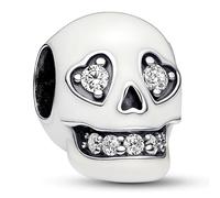 Pandora Charms Charme de crâne brillant qui brille dans le noir 792811C01