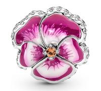 Pandora Charms Charme Fleur de Pensée Rose 790777C01
