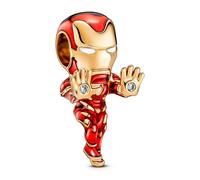 Pandora Marvel Iron Man Pendentif en argent plaqué or 760268C01