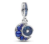Pandora Charms Charme pendentif rotatif lune brillante 792979C01
