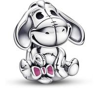 Pandora Charm Disney Bourriquet – en argent sterling, émail rose et noir