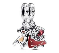 Pandora rudder and pumba disney split pendentif
