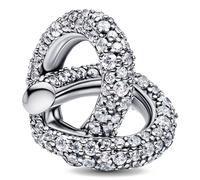Pandora Pavé Nœud Infini Charm Cœur 793771C01 Charm Pendentif