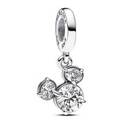 Pandora Charms Mickey Mouse Tête Brillante Silhouette Pendentif Charm 793031C01