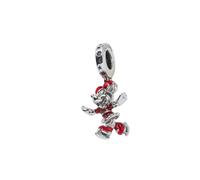 Pandora - Charms pendant patinage Minnie Mouse - Femme - Accessoires - Gris - Taille: ONE Size