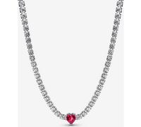 Pandora Choker Cœur Halo Argent Massif 40 cm
