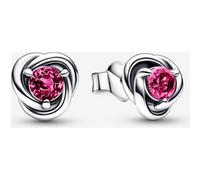 Pandora Clous d’Oreilles Cercle Éternité Anniversaire Octobre Argent Massif one size