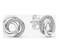 Pandora Clous d'Oreilles Cercles Ma Famille Pour Toujours Argent Massif one size