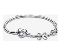 Pandora Coffret Cadeau Bracelet Cœur Moments et Charms Infini & Empreinte de Patte one size