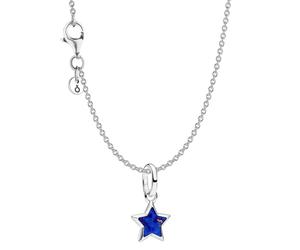 PANDORA Coffret cadeau collier femme argent mini étoile bleue 31029, Lot, 45 cm