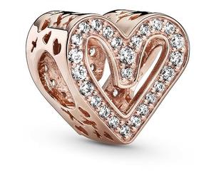 Pandora Collection Esquisse de cœur scintillante