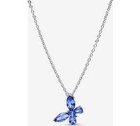 PANDORA Timeless 394232C01-45 Collier avec pendentif papillon en argent sterling avec zircone Taille : 45 cm