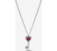 Pandora Collier Clé Cœur Surélevé 45 cm