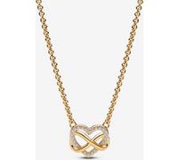 Pandora Collier Cœur Infini Scintillant 50 cm