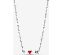 Pandora Collier Flèche & Cœur en Verre de Murano 50 cm