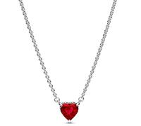 Pandora Collier Pendentif Coeur Brillant Argent 925 392542C01-45