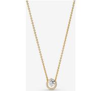 Pandora Collier Pendentif Halo Rond Scintillant 45 cm