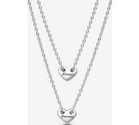 Pandora Colliers Cœur Séparables Forever & Always 45 cm