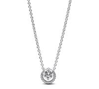 Collier femme en argent sterling avec zircons Pandora Timeless 45 cm