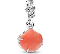 Pandora Coquille rouge corail Double pendentif à breloques 793821C01 Pendentif à breloques