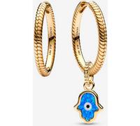 Pandora Créoles et Charm Main de Fatma Dorés à l'or 585/1000e one size
