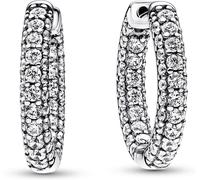 PANDORA Créoles une rangée d'étincelles 292624C01