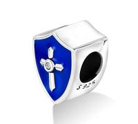 Pandora Croix Charm 925 Argent Sterling Cross Perle pour Bracelet Pendentif Bijoux Religieux Cadeaux pour Femmes Homme