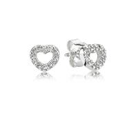 Pandora Cœur ouvert Boucles d'oreilles 290528CZ