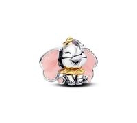 Pandora Disney Dumbo 764023C01 Breloque en Argent Sterling avec Alliage plaqué Or 14 carats Compatible Moments