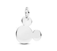PANDORA Breloque personnalisable Disney Mickey Mouse en argent sterling compatible ME et Moments
