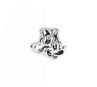 Pandora Disney Minnie Mouse 793908C00 Breloque Ouverte en Argent Sterling Compatible Moments 7,1 x 12,2 x 12,9 mm