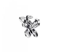 PANDORA Disney Pluto 793911C00 Breloque ouverte en argent sterling compatible Moments 7,3 x 12,8 x 10,3 mm