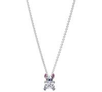Pandora Disney Stitch 393743C01-45 Collier en argent sterling avec zircone Taille : 45 mm, 45 cm, Argent sterling, Zircone cubique