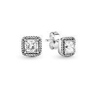 Pandora dreambase-boucles d'oreilles en argent avec zircons blancs 925 élégance intemporelle - 290591CZ, Argent, Zircone cubique
