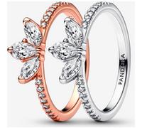Pandora Ensemble de Bagues Herbier Scintillant one size