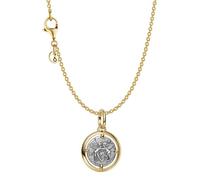 PANDORA Ensemble de bijoux pour femme : lot collier avec pendentif Cupidon, couleur or, cadeau romantique pour épouse ou petite amie 21205
