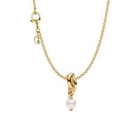PANDORA Ensemble de bijoux pour femme, lot de collier avec pendentif symbole d'éternité, couleur or, cadeau romantique symbole de l'infini représentant l'amour éternel