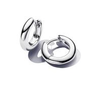 Pandora Boucles d'oreilles créoles Essence en argent sterling – Rondes, taille unique