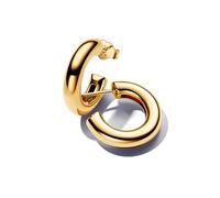 Pandora Essence Boucles d’oreilles créoles en métal plaqué or 14 carats