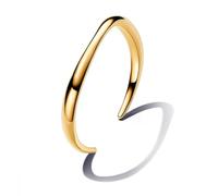 Pandora Essence 14k Gold-plated double huggie hoop earrings