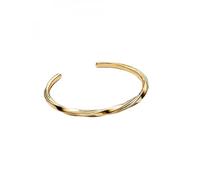 Pandora Essence Collection 563869C00-2 Bracelet Ouvert torsadé plaqué Or 14 carats Longueur 17,5 cm