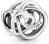 Pandora Famille Pour toujours Cœur entrelacé Charm 791507C00 Pendentif