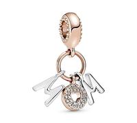 Pandora Femme Argent doré Forme différente Oxyde de Zirconium Charme - 788828C01