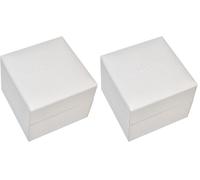 Pandora femme-boîte à bijoux en tissu blanc-p4013