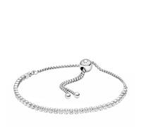 Pandora Bracelet Timeless en argent sterling plaqué rhodium, zircones cubiques transparentes, 23 cm