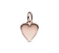 PANDORA Gravierbarer Herz Charm-Anhänger 388914C00 Pendentif Charm